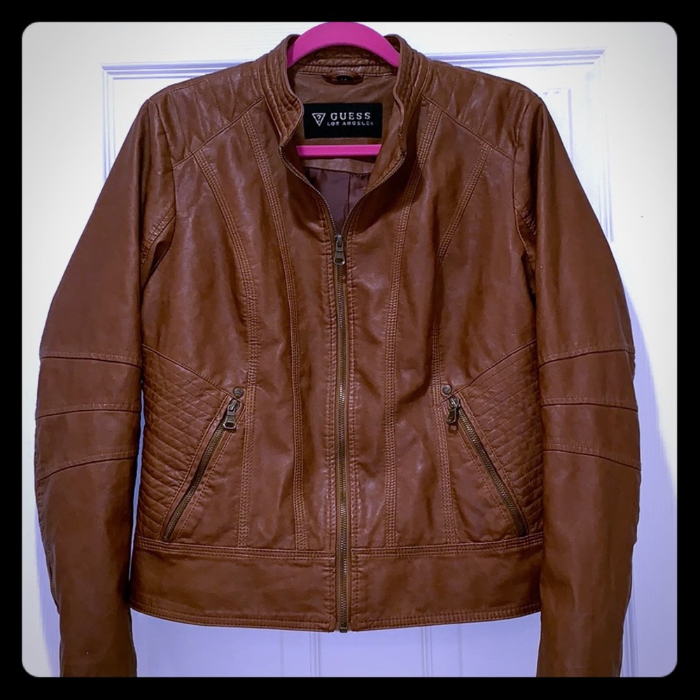 EUC Guess Bomber Jacket Size Large